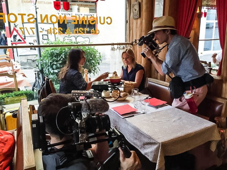 Tournage télévision québecoise