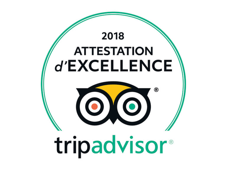 Trip Advisor Attestation Excellence 2018